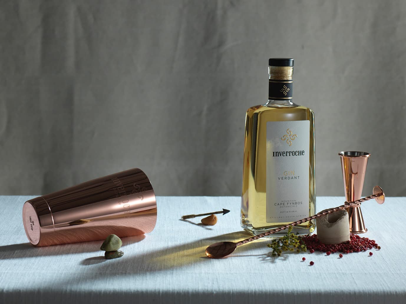 Inverroche Verdant Gin, Botanica Fynbos del Capo Occidentale con Fiori di Sambuco, vol 43%, 70 CL