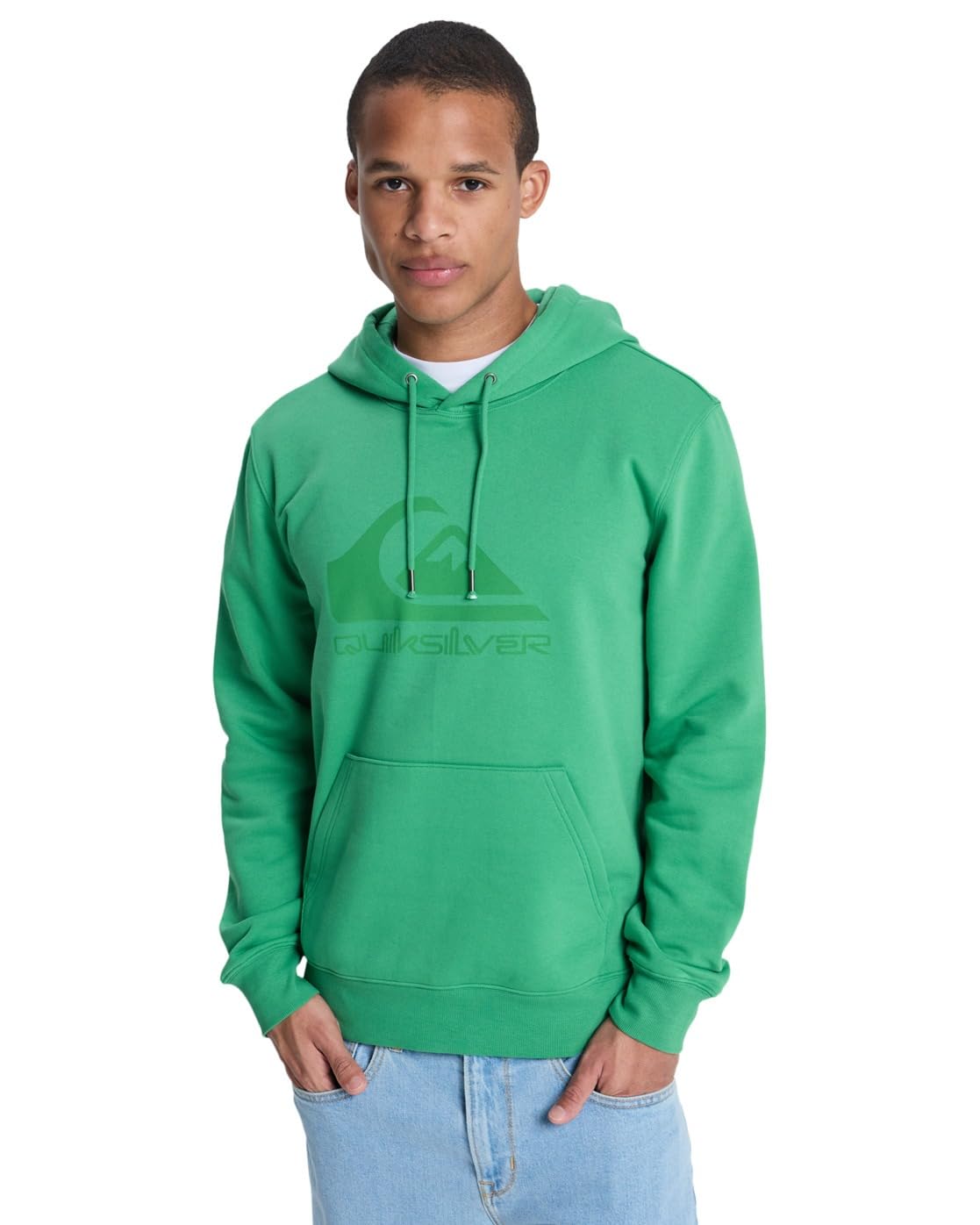 Quiksilver Men's Vert Hooded Sweatshirt Comp Logo