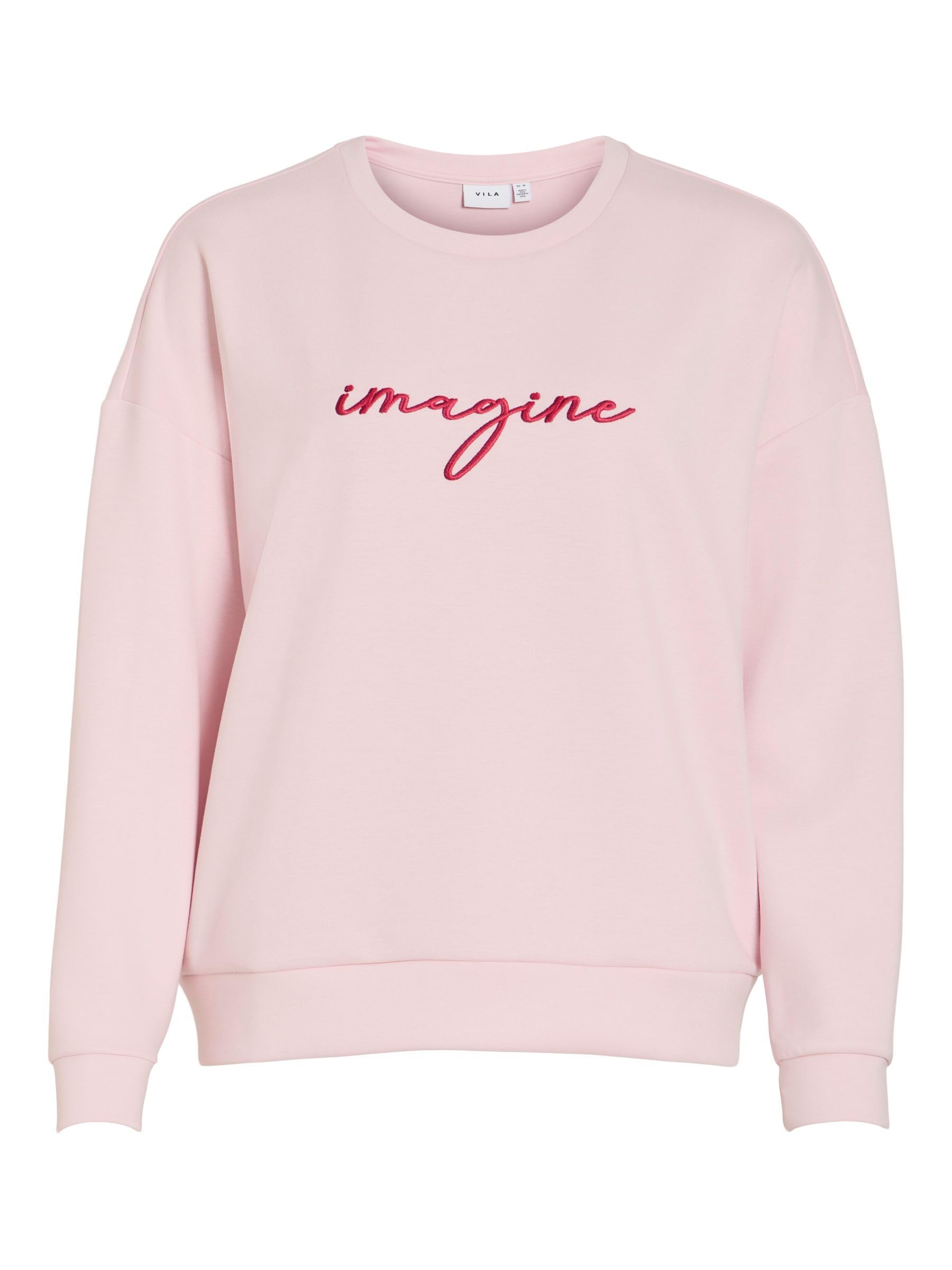 Vila Female Langärmeliges Sweatshirt VISIFFI Rundhals
