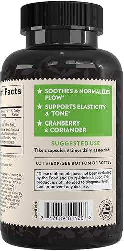 Miniatura 2 de Crystal Star - Soporte para vejiga 60 cápsulas - Suplemento herbario para una función sana de la vejiga - Arándano diente de león semilla de