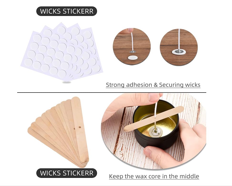 Kit elettrico per la creazione di candele, con display a LED, controlla la temperatura della cera d'api, forniture fai da te per principianti e adulti, per amanti del mestiere