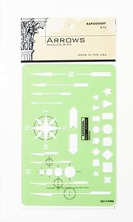 Rapidesign Arrows Template, 1 Each (R53) - Buy now