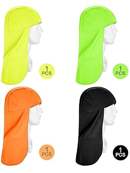 Amazon.com : Geyoga 4 Pieces Hard Hat Sun Shade Neck Shade