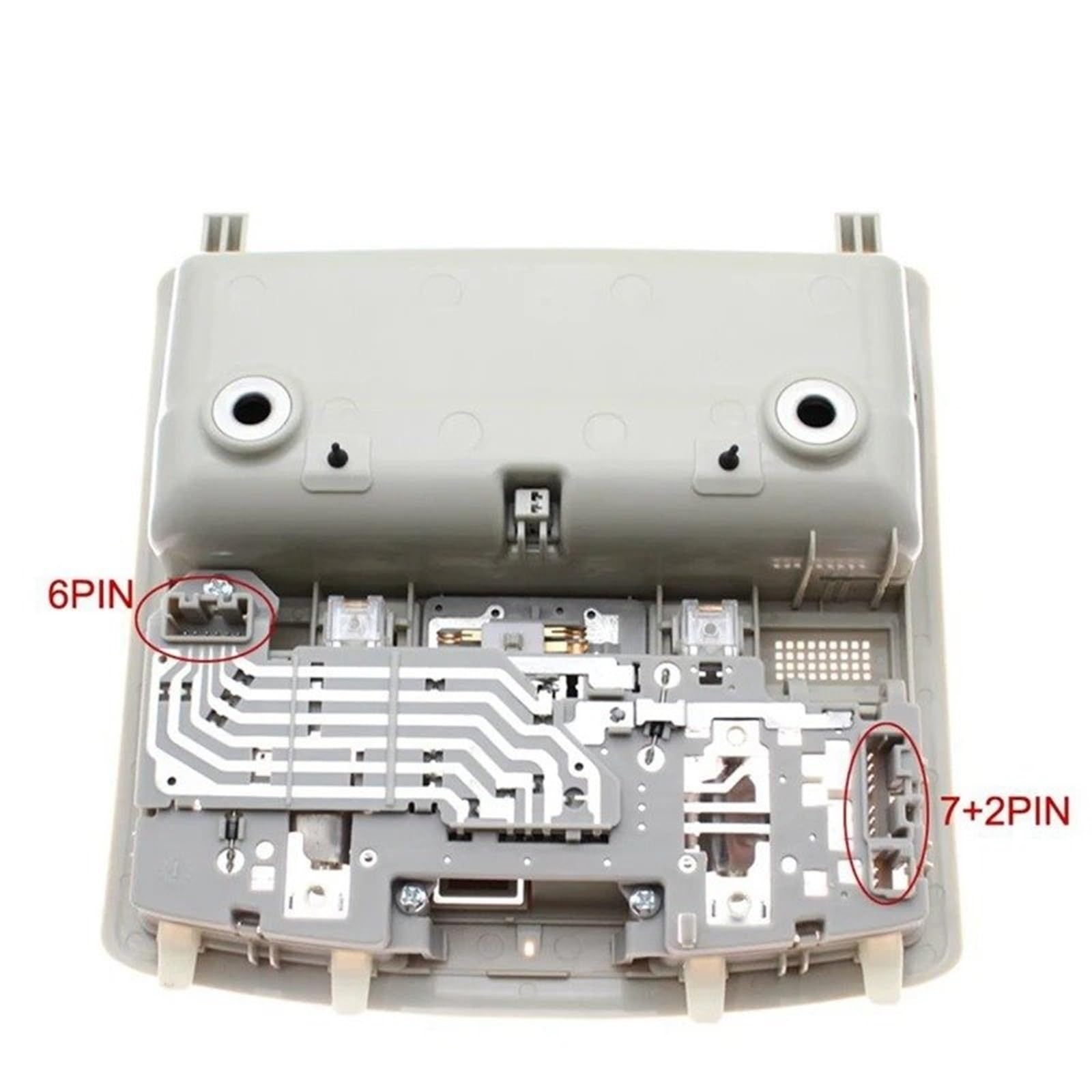 Per Mazda 6 09-13 CX9 09-15 Console Testa Mappa Con Interruttore Tetto Apribile Lampada Lettura Occhiali Sole GS4C-69-970D-75 Lampada Lettura Sul Tetto
