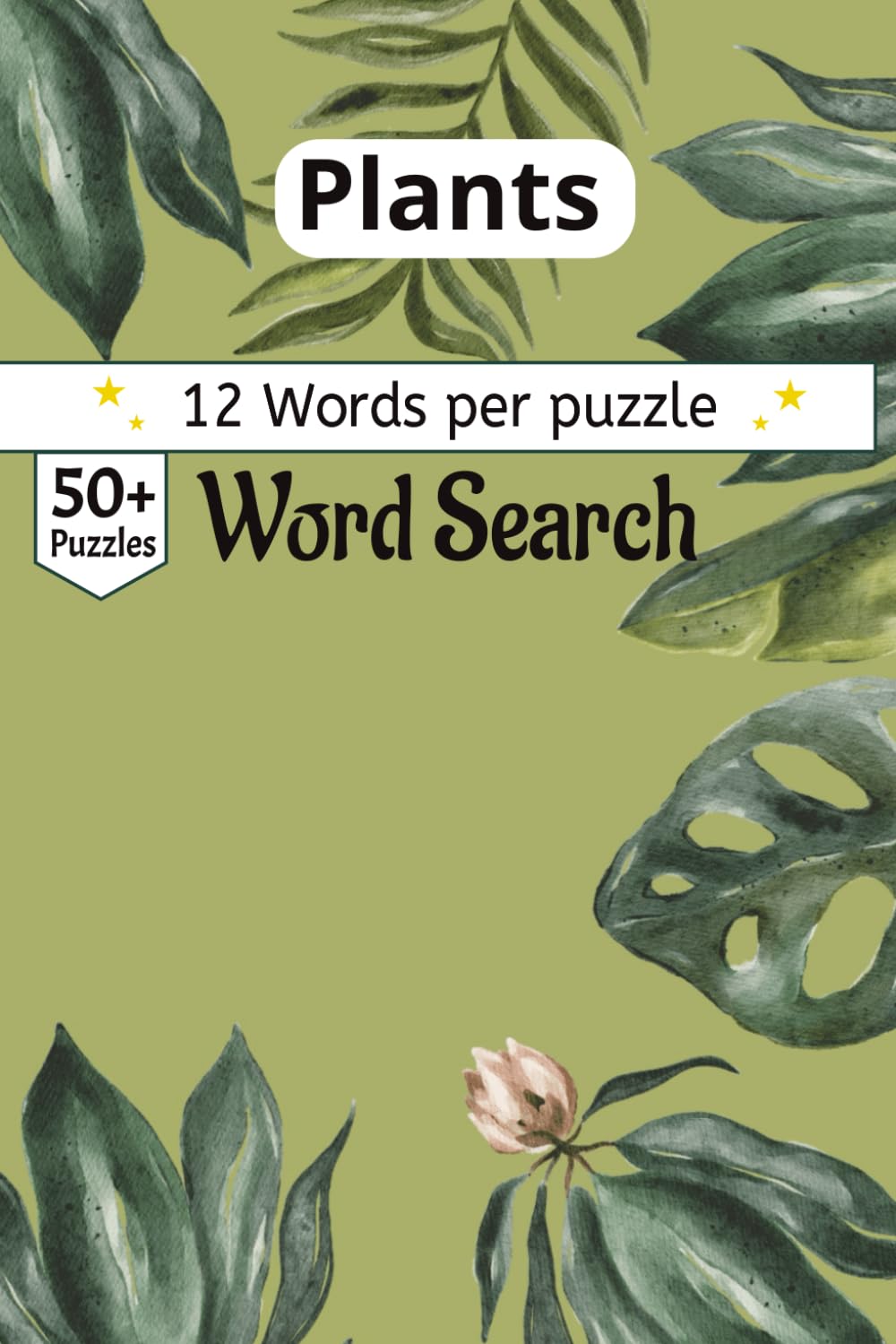 Plants Word Search: Botanical Puzzles for Plant Lovers | Portable 6x9 Travel Edition