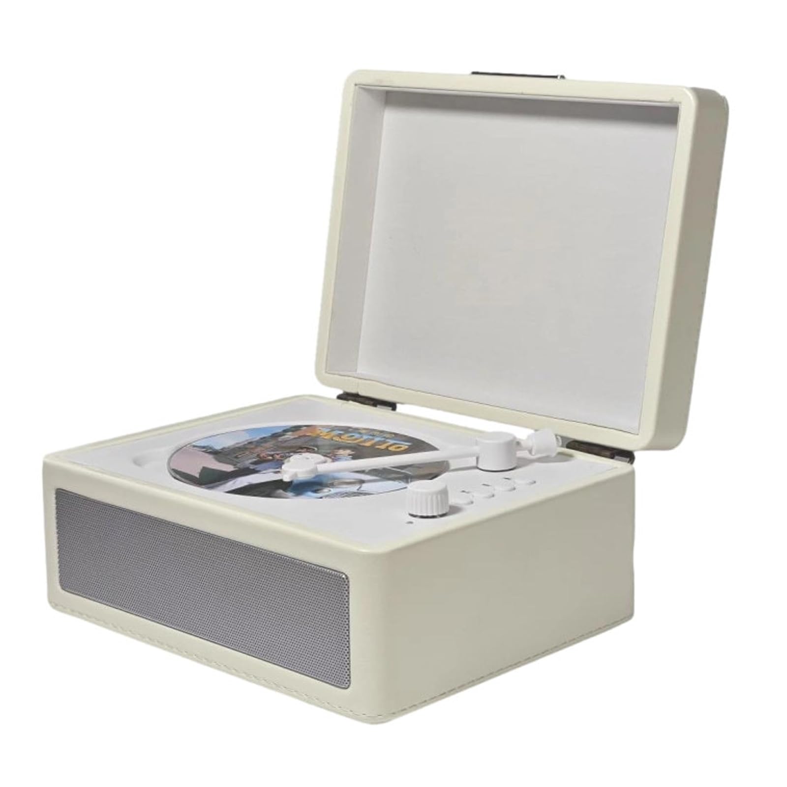 Wielofunkcyjny odtwarzacz CD, przenośny odtwarzacz CD ze sterowaniem pokrętłem, dźwięk przestrzenny 3D, obsługa płyt CD/pendrive USB/kart TF, stabilna wydajność, dla entuzjastów płyt CD