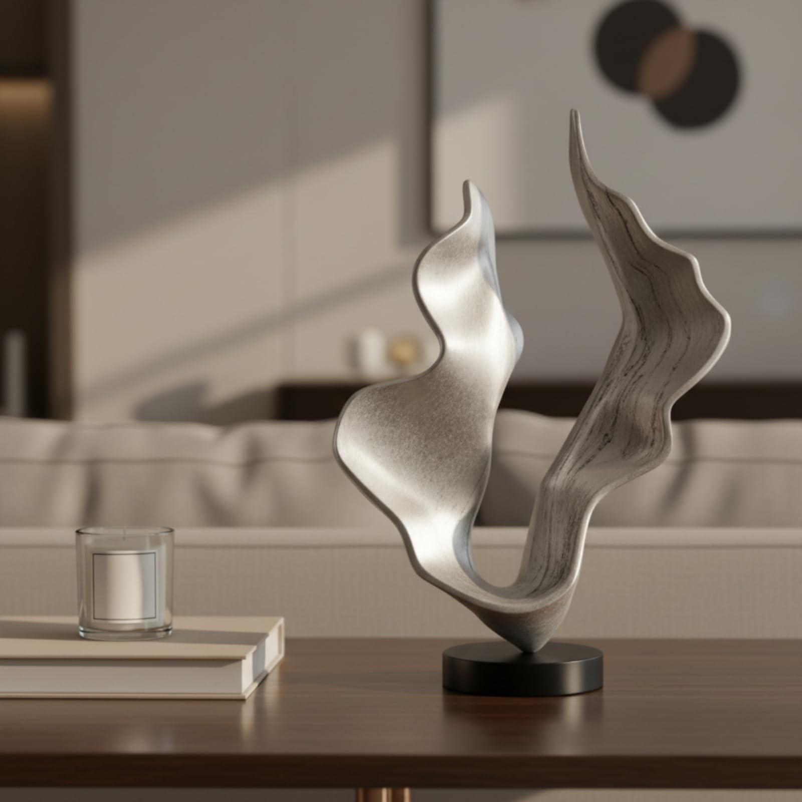 MagiDeal Escultura Geométrica