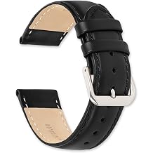deBeer Stage Coach Genuine Leather Watch Band - Choice of Color - Black, Brown, Havana & Width - 10mm, 12mm, 14mm, 15mm, 16mm, 17mm, 18mm, 19mm, or 20mm