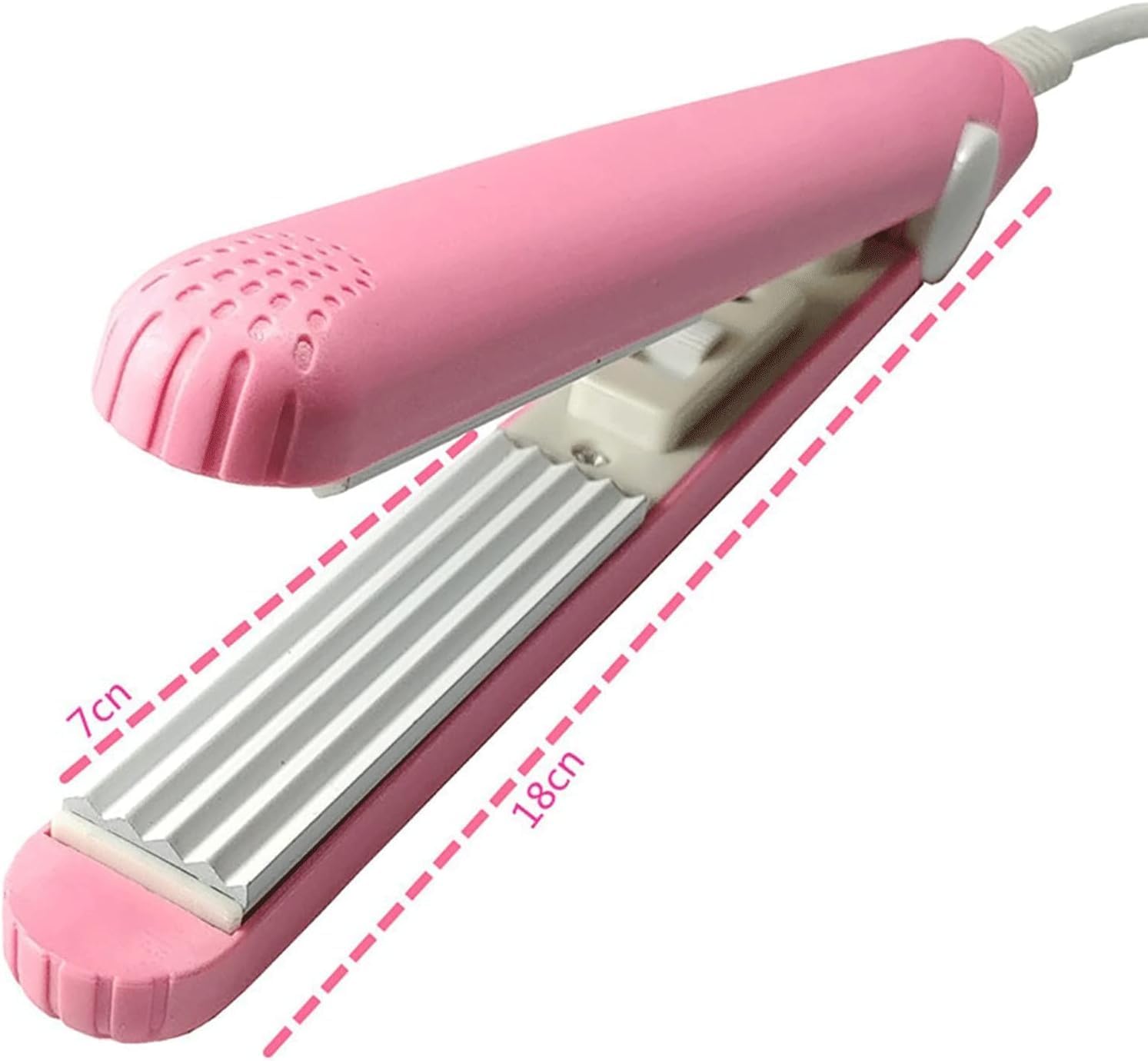 Hair Curling Wands, Mini Hair Iron Curling Iron Corrugated Plate Electric Curling Iron Curling Hair Styling Tool