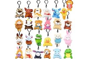 Bulk 24PCS Small Stuffed Animal Plush Gift Toys
