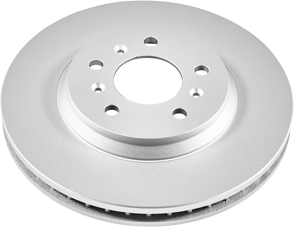 Power Stop AR82110EVC front Geomet Coated Brake Rotor For Buick Lucerne 2006-2011, Chevy Impala 2006-2013, Chevy Impala Limited 2014-2016, Chevy Monte Carlo 2006-2007 [Model Specific]