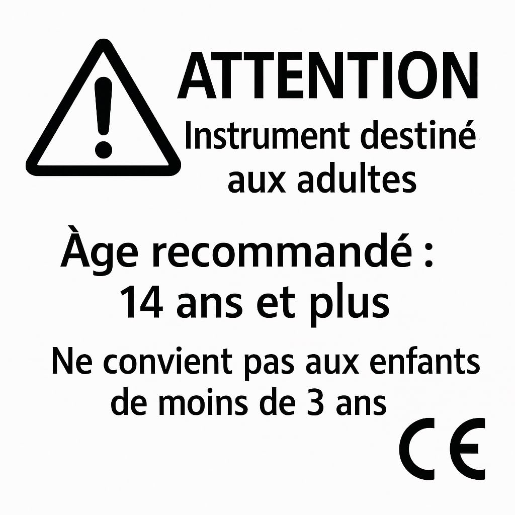 Pack Guitare Classique 4/4 Droitier + Support Pied + Housse Sac à Dos + 11 Accessoires + CD & Cours Vidéo (Noir, 4/4, Droitier)
