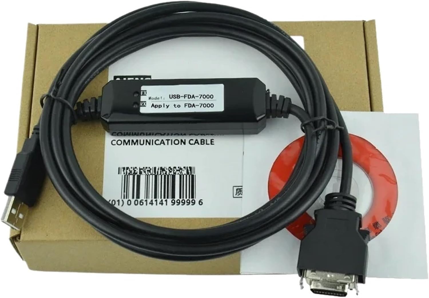 1PCS Applicable to FDA-7000/7010 Servo Driver Communication Debugging Download Data USB Cable