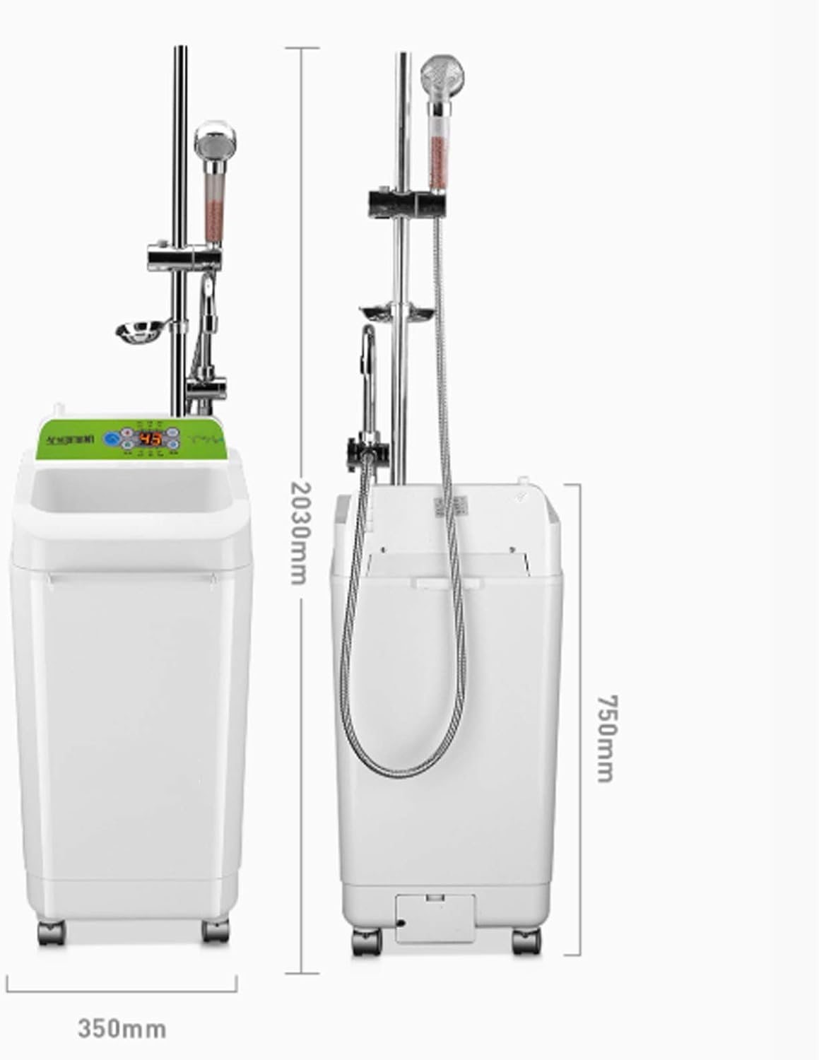 Camping Bathing Machine Stainless Steel Shower ipx4 Waterproof Anti-Dry Design Use high Temperature Resistant Material for Bathroom and Outdoor
