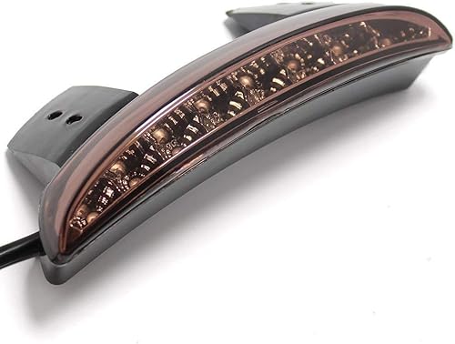 Miniatura 5 de 5 cables de motocicleta Chopped Cafe Racer para placa de matrícula de freno trasero para placa de matrícula de freno luz de parada de