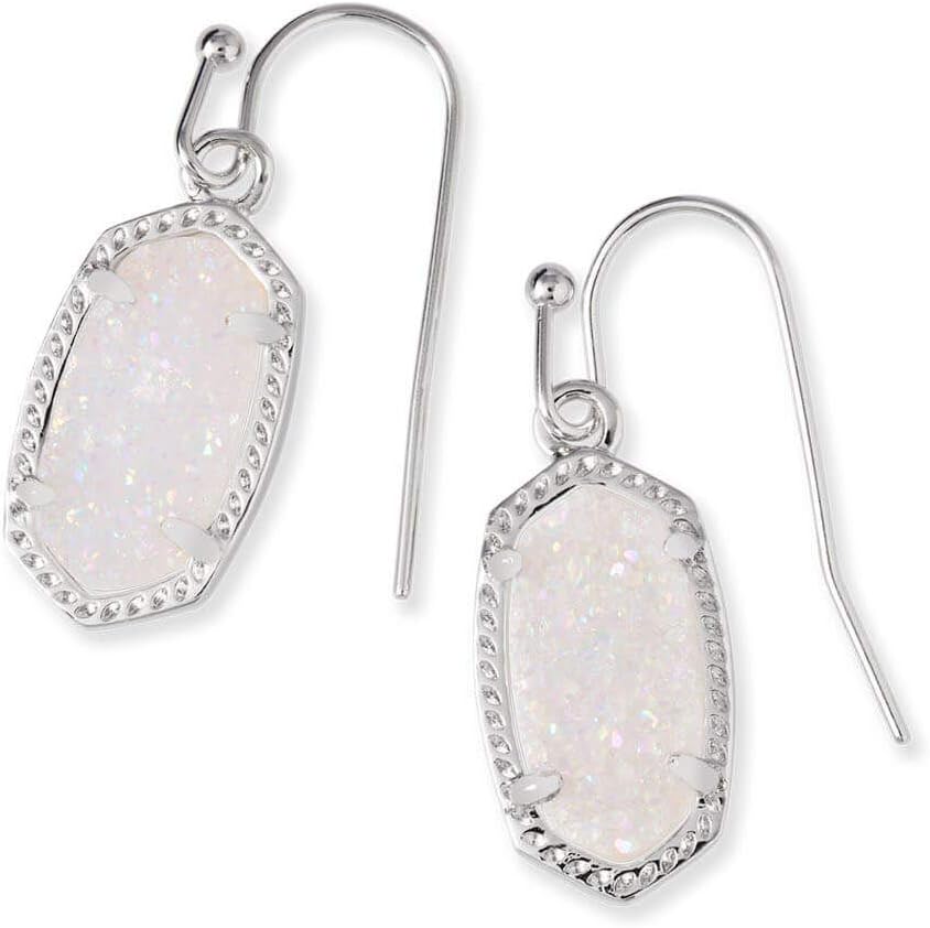 Lee Drop Earrings for Women, Glass, na