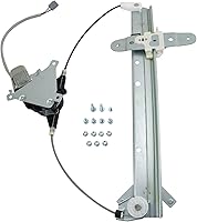 Vista 215 de TRQ Regulador y motor de ventana eléctrica del lado del conductor, parte trasera izquierda, compatible con Ford Escape 2008-2012, Mazda Tribute