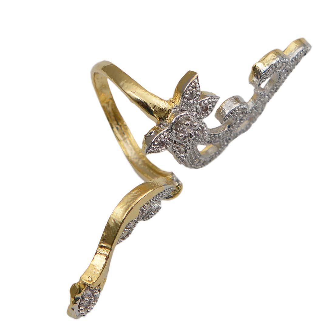 Adjustable American Diamonds Ring for Women