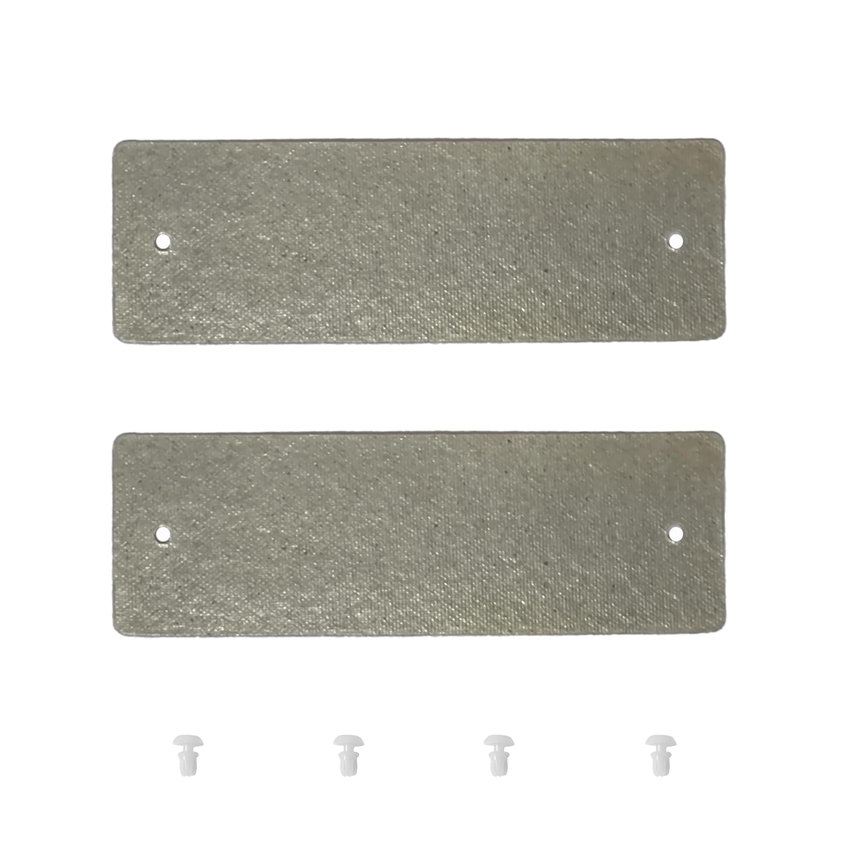 Photo 1 of 2 Pack W10915651 W10120230 Microwave Waveguide Cover Fit for Whirlpool,Maytag,Sears,Kenmore,Roper 5-3/8 x 1-3/4 in,Built-in Microwave Silicone Bonded mica waveguide Cover Replaces WPW10120230 1448349