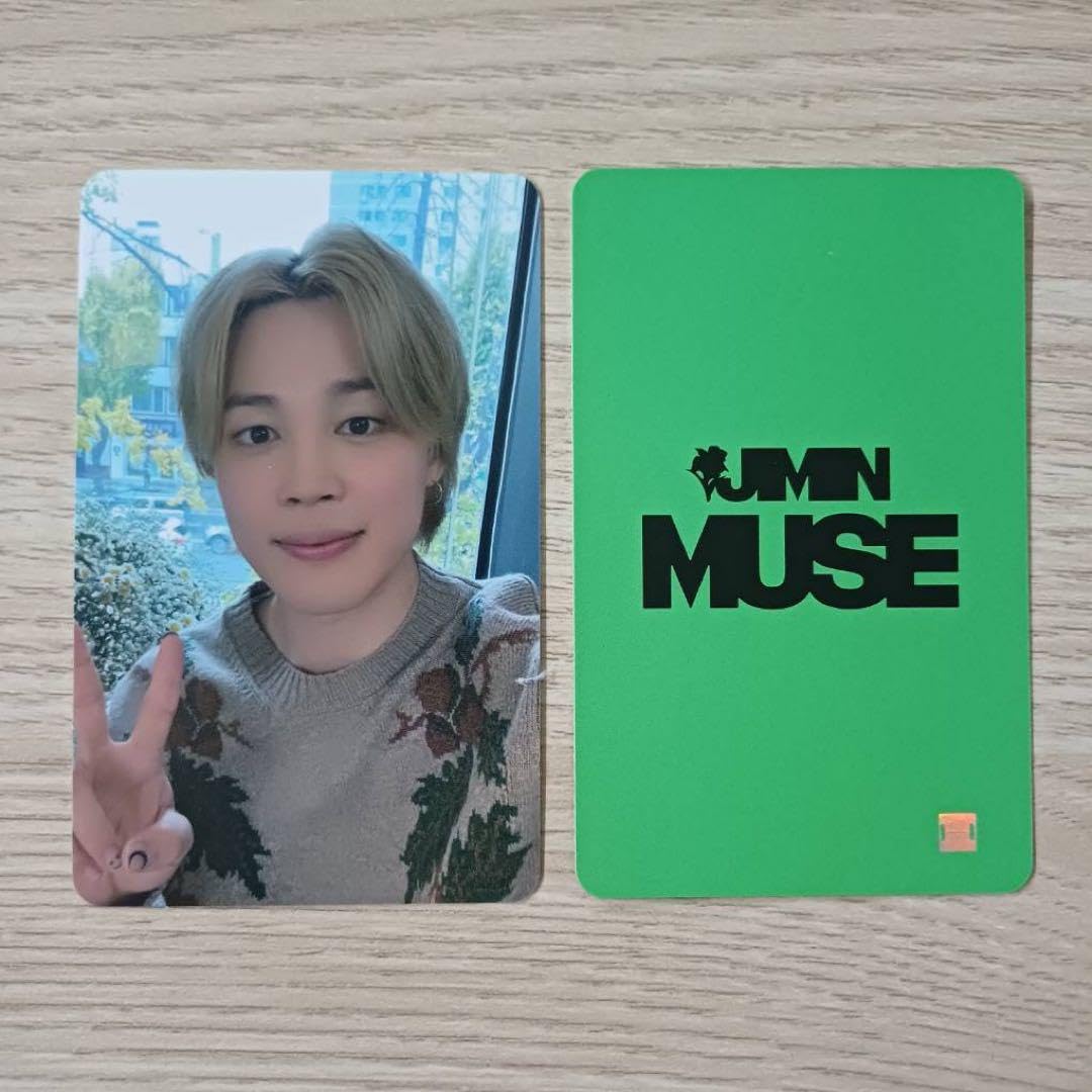 BTS JIMIN MUSE ラキドロ JPFC 公式ハートホログラムカード