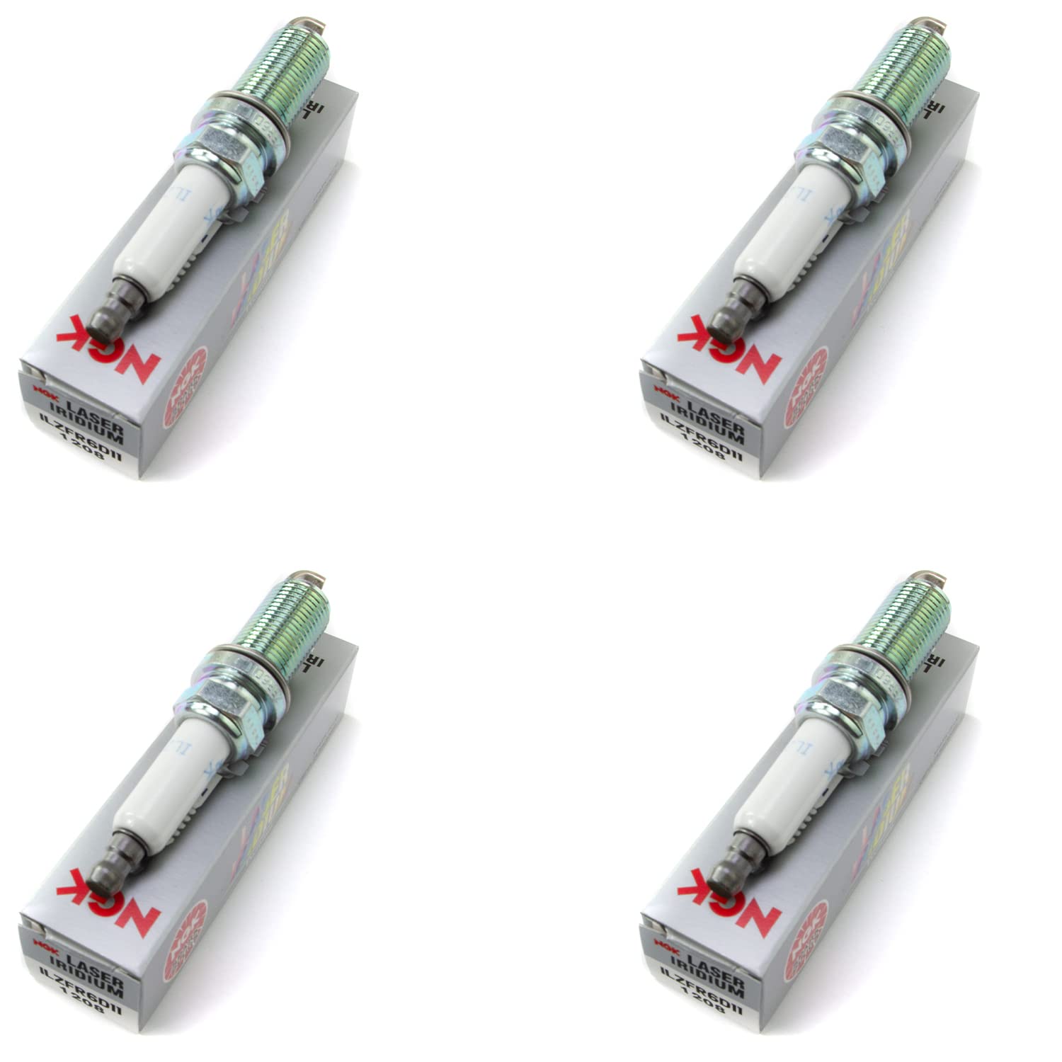 Zündkerze NGK Laser Iridium ILZFR6D11 1208 Set 4 Stück