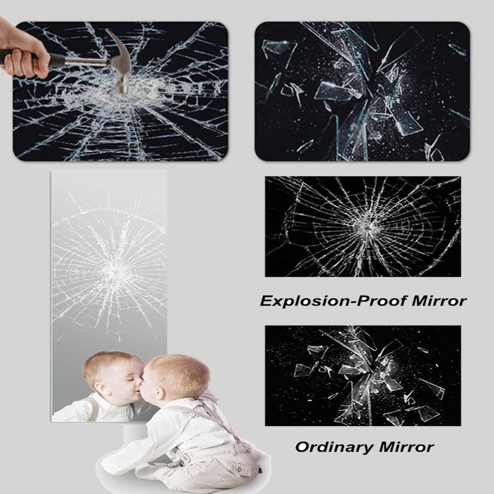 Bathroom Mirror 24X24 Round Led Backlit 3 Times Magnifying Glass + Smart Touch Switch Vanity Makeup Shaving (White Light) Exquisite