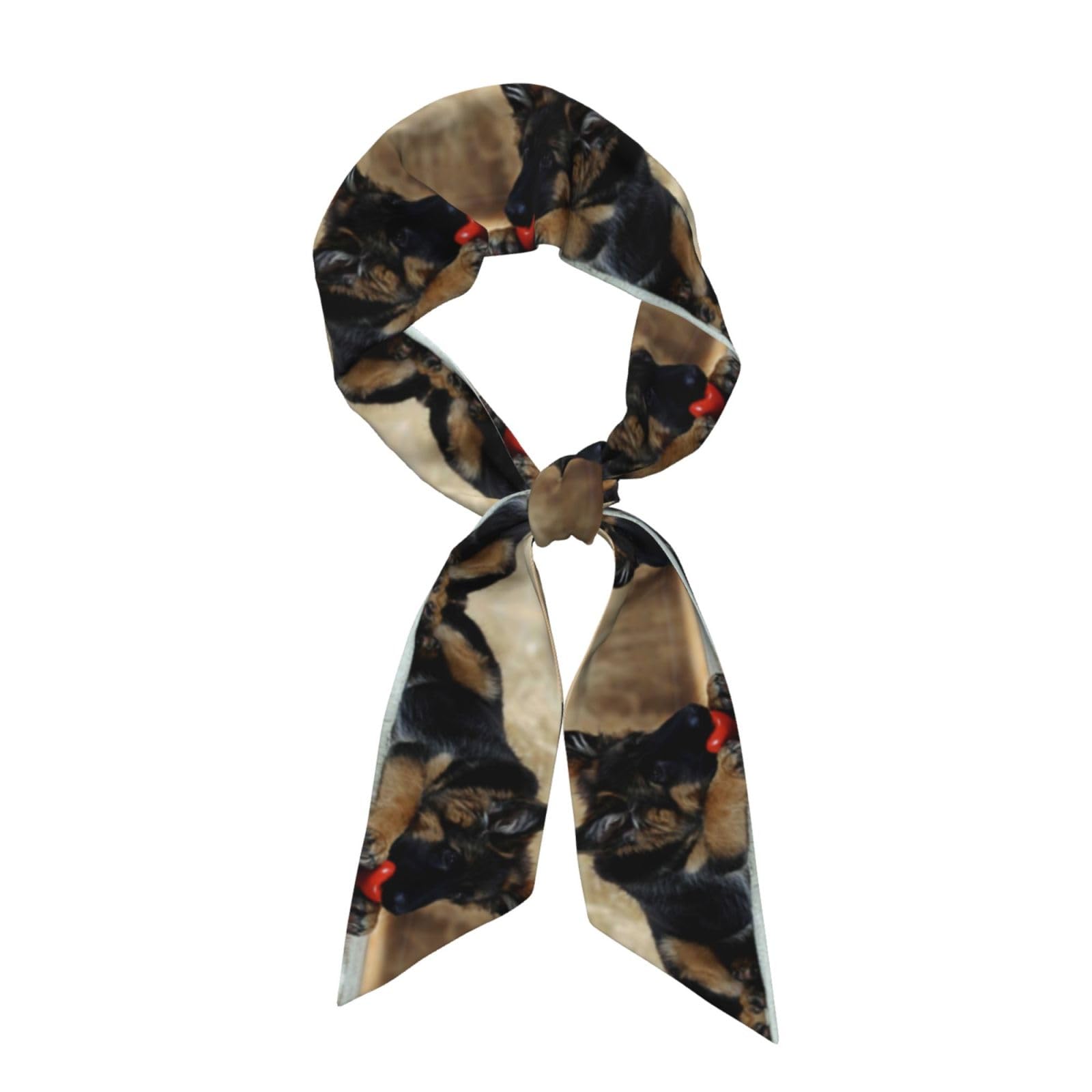 YWSOTRE German Shepherd, Neck Scarves, Neckerchief Headband, Women's Fashion Scarf