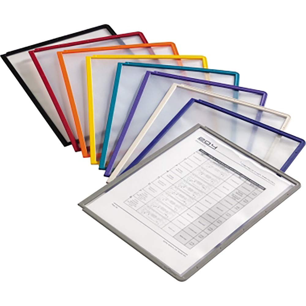 Durable Sichttafel Sherpa Panel A4, PP, für Sichttafelsysteme, dunkelblau, 5er Packung, 560607