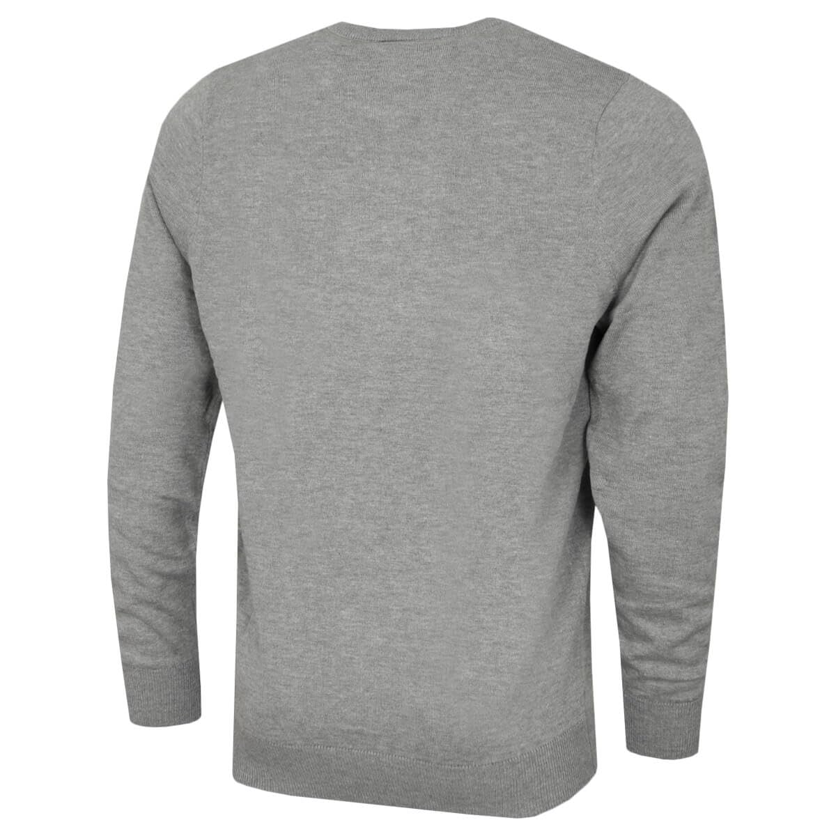 Calvin Klein Suéter de Algodón Supima con Logotipo de Monograma Sólido Suéter Hombre (Pack de 1)