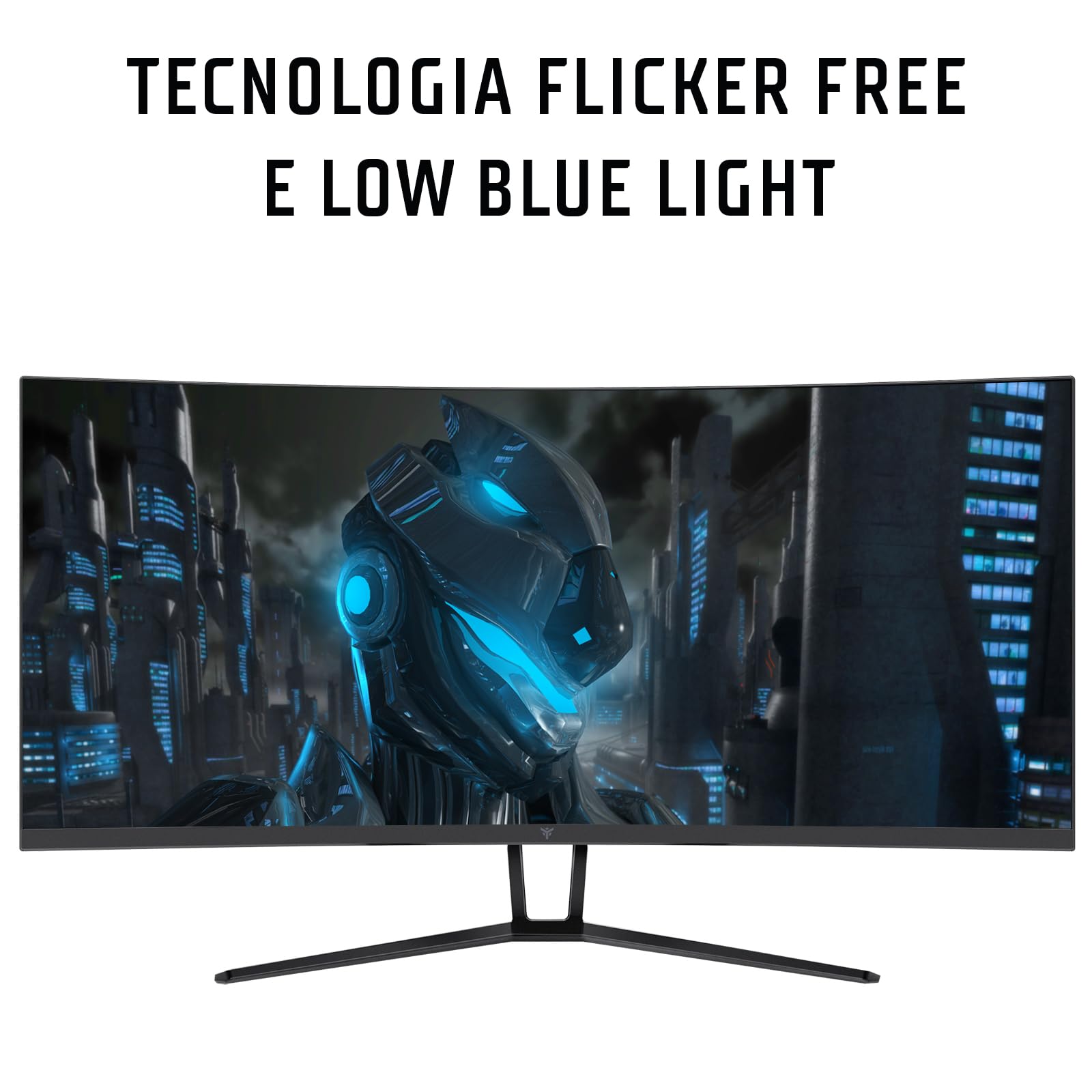 ITEK Gaming Monitor GGC - 34" Curvo R1500, 3440x1440 (Ultra WQHD), HDR400, VA, 165 Hz, 1 ms, FreeSync, G-Sync, Adaptive Sync, 2xHDMI, 2x Display Port, Flicker Free