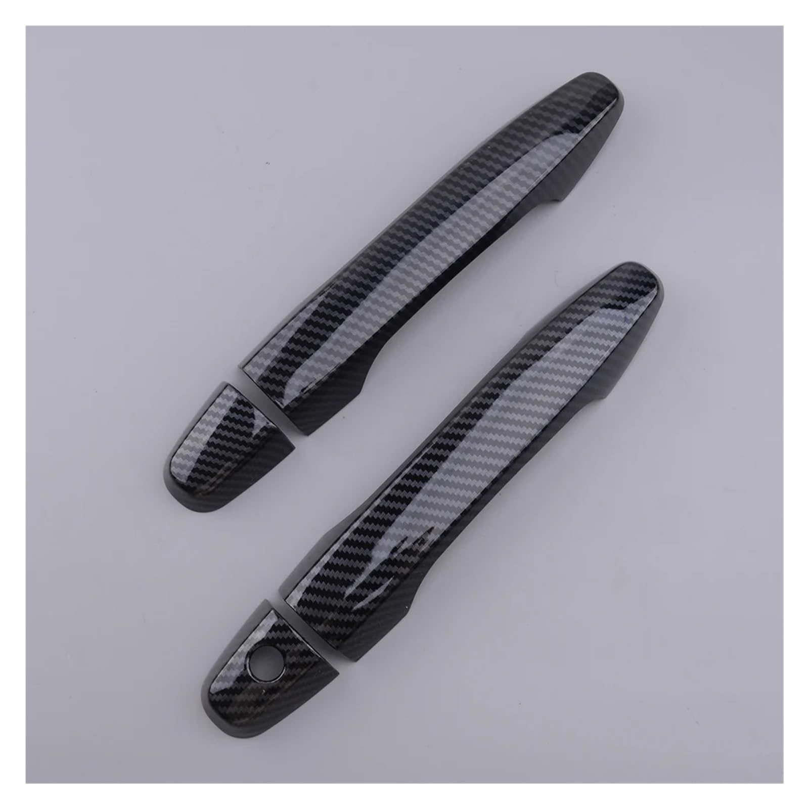 RAGPUKMUAN Car Door Outer Grab Handle for Civic for Coupe 2012 2013 2014 2015 Style Side Door Handle Cover Trim Decor