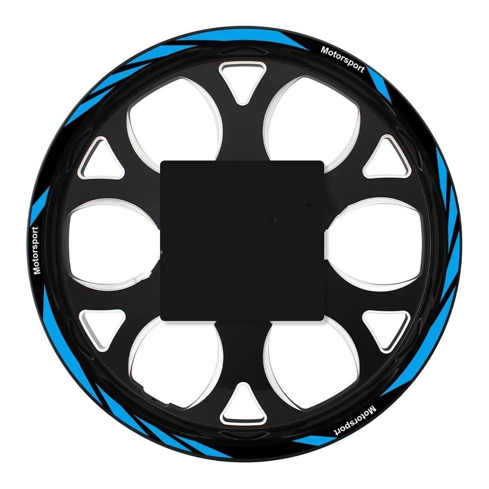 Motorcycle Wheel Stickers Night Reflective Decorative Rim for F900R F800R F900XR S1000RR S1000R S1000XR R1200R R1250RS(Style 13)