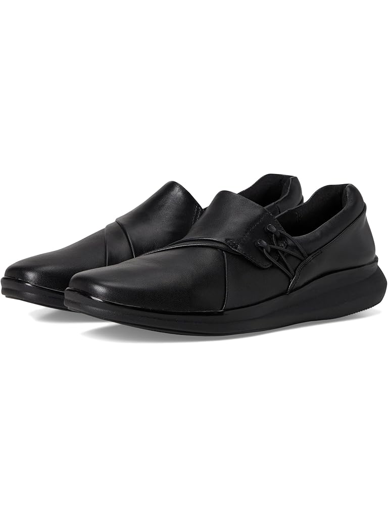 Black Clarks Lynell Slip