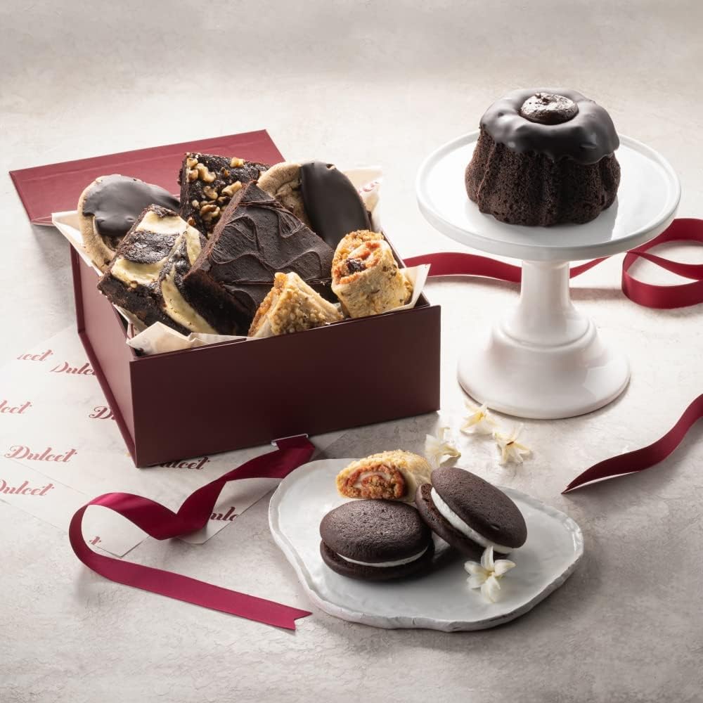 Dulcet Gift Baskets Ultimate Chocolate Collection Gift Box for Holidays, Birthday, Sympathy, Get Well, & Family or Office Gatherings.