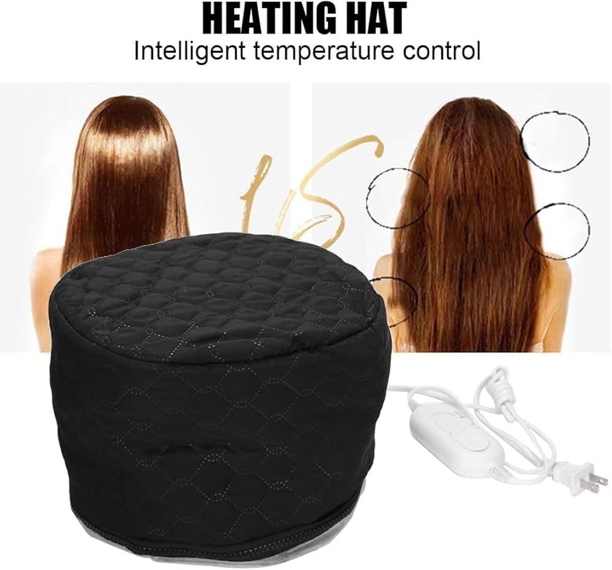 Amazon.co.jp: ヒートキャップ、ヘアトリートメントハット、加温