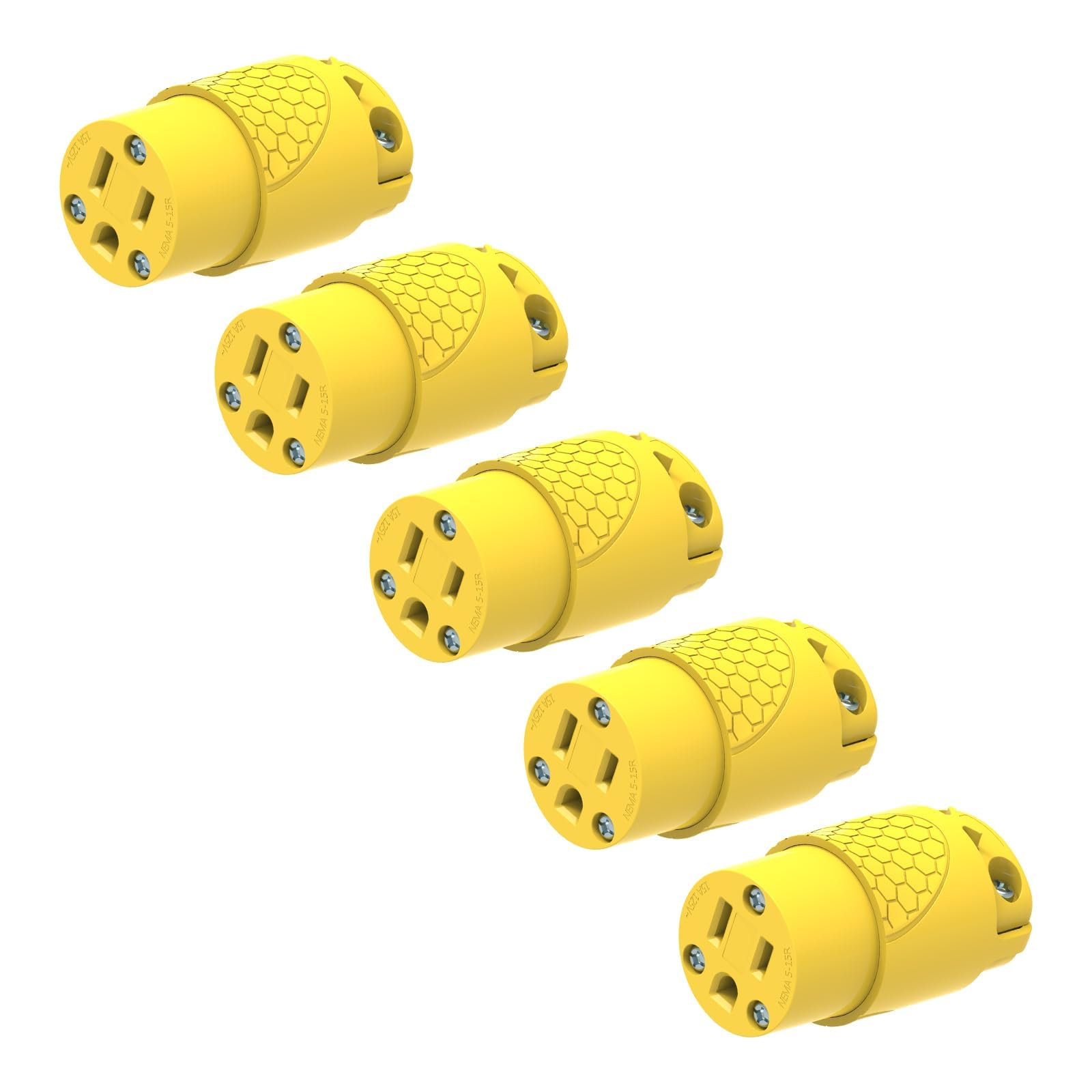 ThunderWay Extension Cord Replacement Ends - 10 Pack -11
