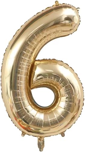 Vista 14 de Globos de oro blanco de 40 pulgadas con corona, decoraciones de fiesta de primer cumpleaños. (1)