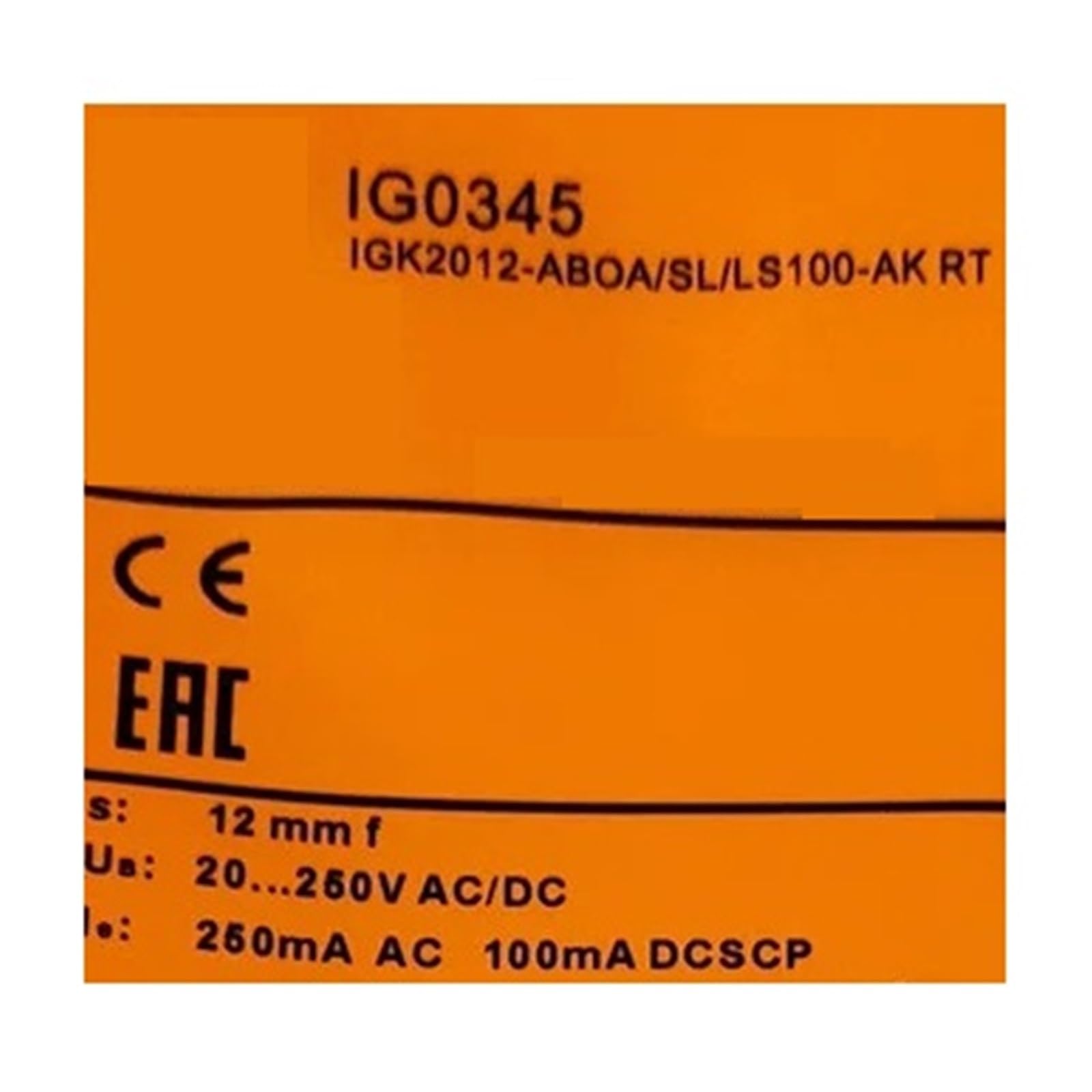 Capteur de proximité inductif IG0344 pour remplacer vos switchs