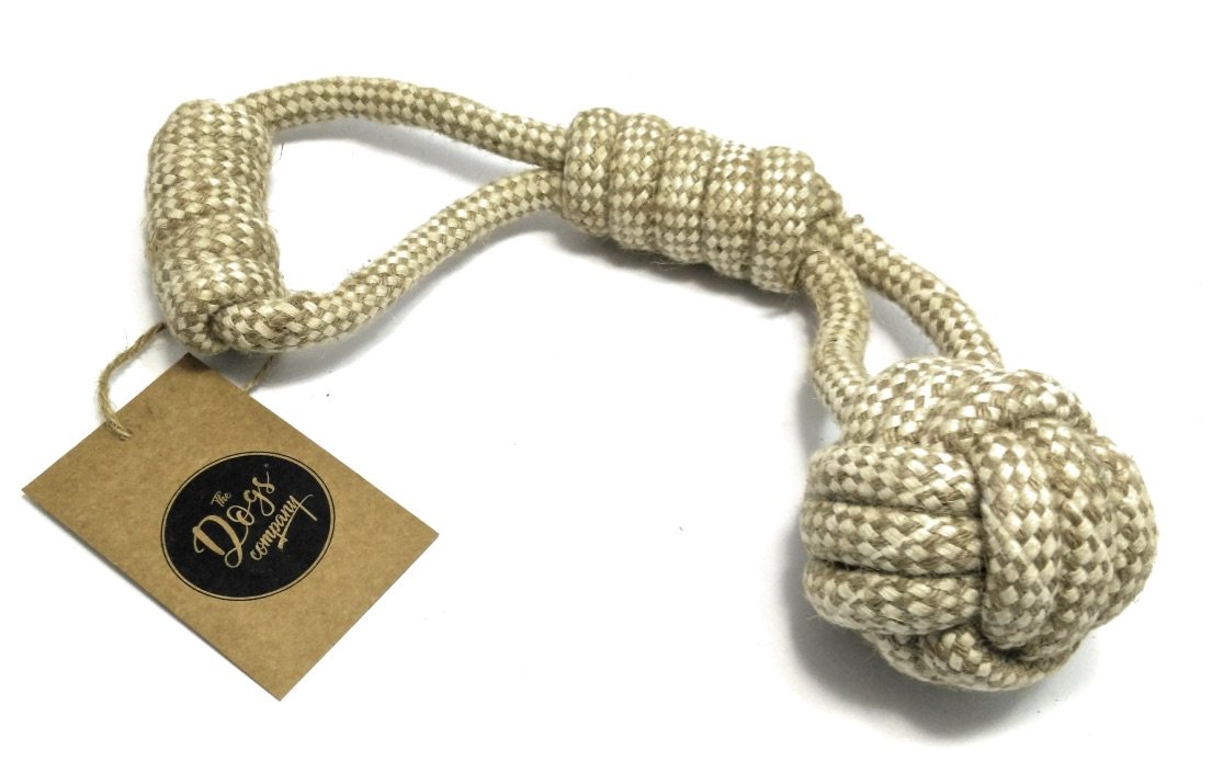 The Pets Company Natural Ball Tug Toy, Dental Chew Toy for Adult Dogs (B07BFGYZGJ) Amazon Price History, Amazon Price Tracker
