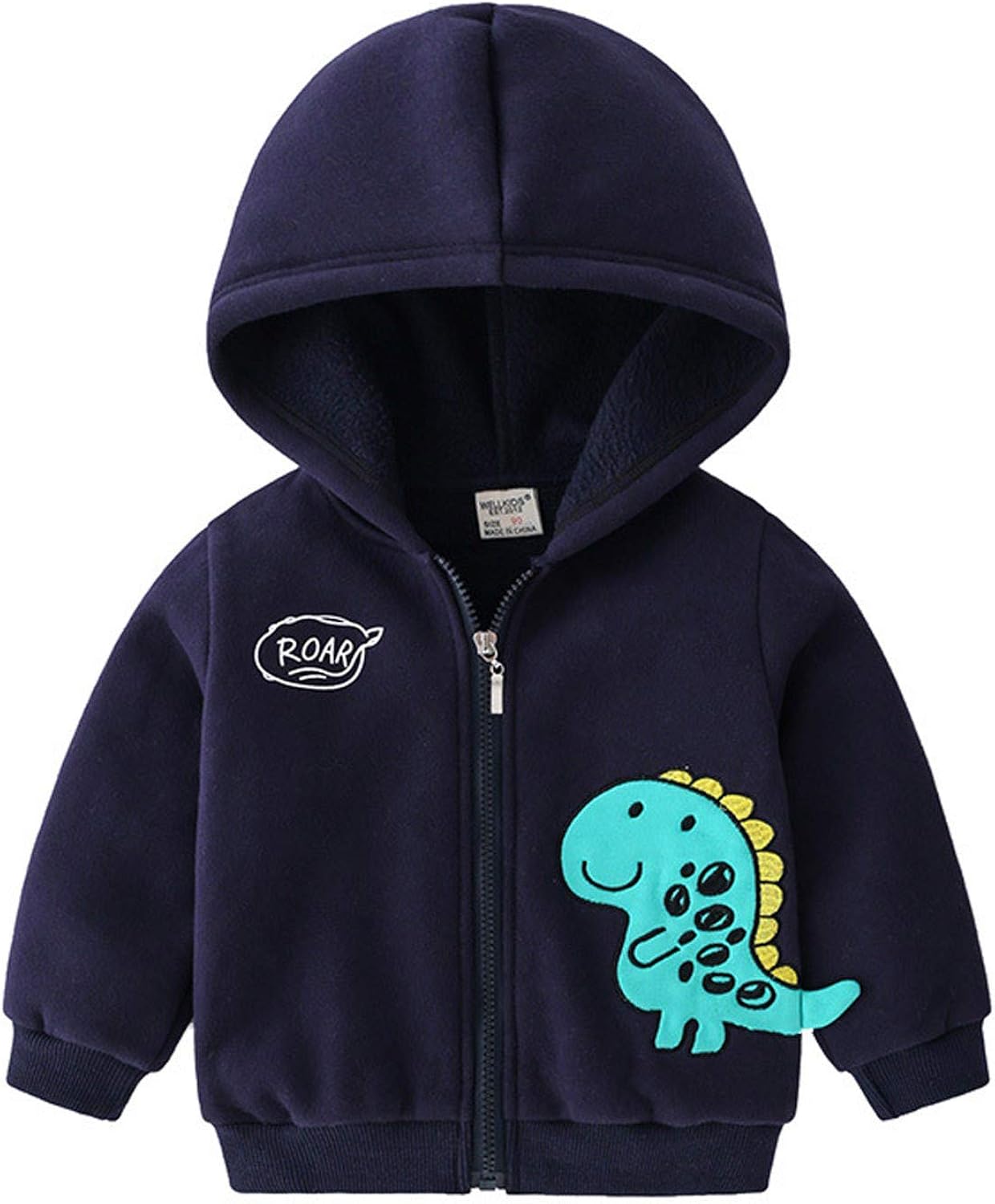 sunnymi Manteau d'hiver pour b?�b?� gar?�on et fille, 1 ?� 6 ans pour b?�b?� gar?�on Motif dinosaure 