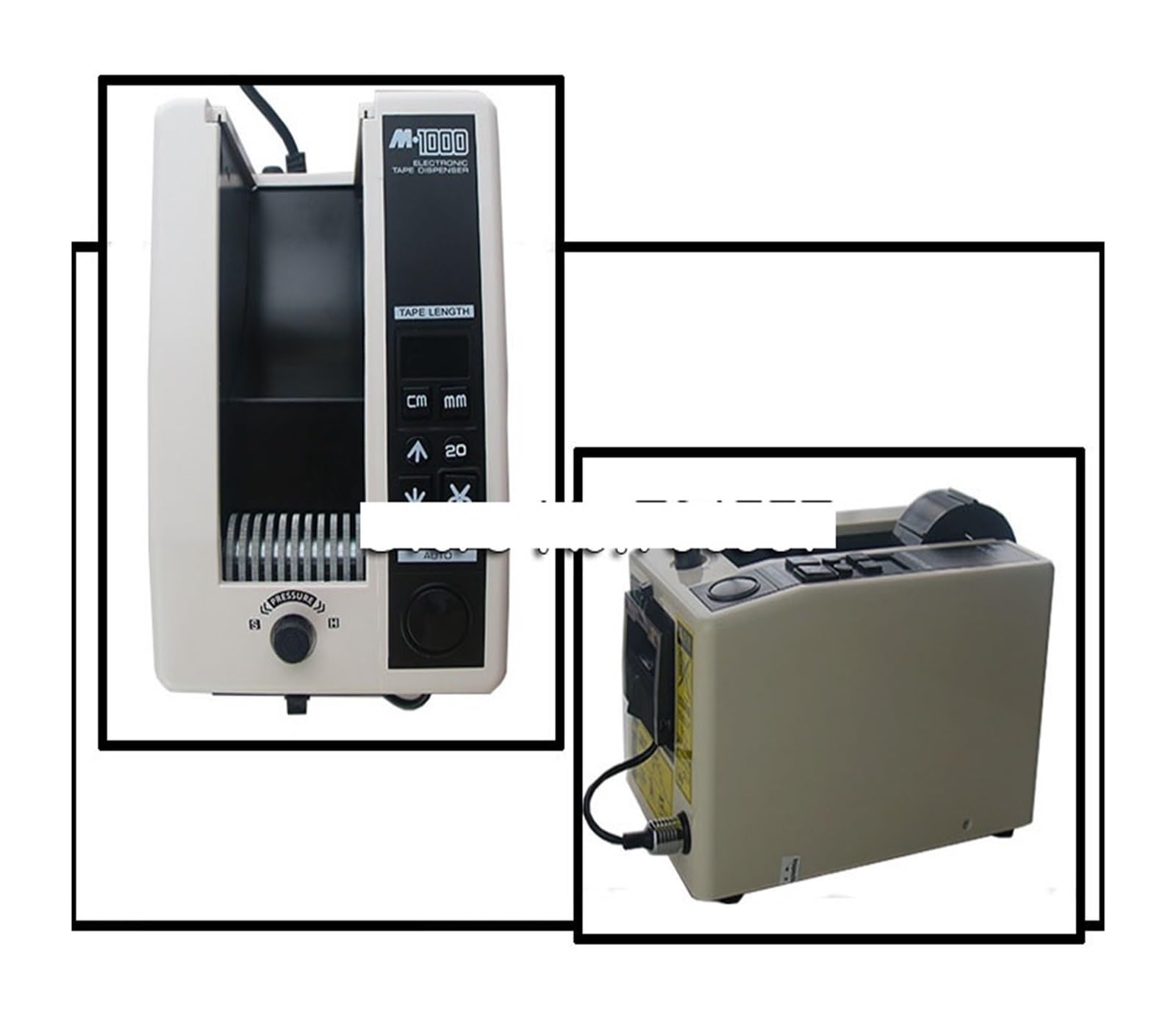Klebebandabroller, Automatischer Klebebandspender M-1000, Klebeband-Schneidemaschine, Bandschneidemaschine, automatisches Bandschneidewerkzeug für Versand und Schulen