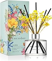 Vista 9 de COCODOR - Difusor con varillas de junco, 6,7 onzas (200 ml), decoración para el hogar y la oficina, fragancia para regalar, lavanda de jardín, 1