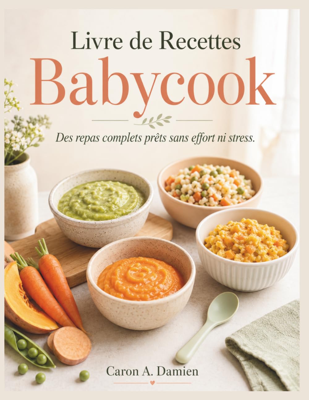 Livre de Recettes Babycook: Des repas complets prêts sans effort ni stress.