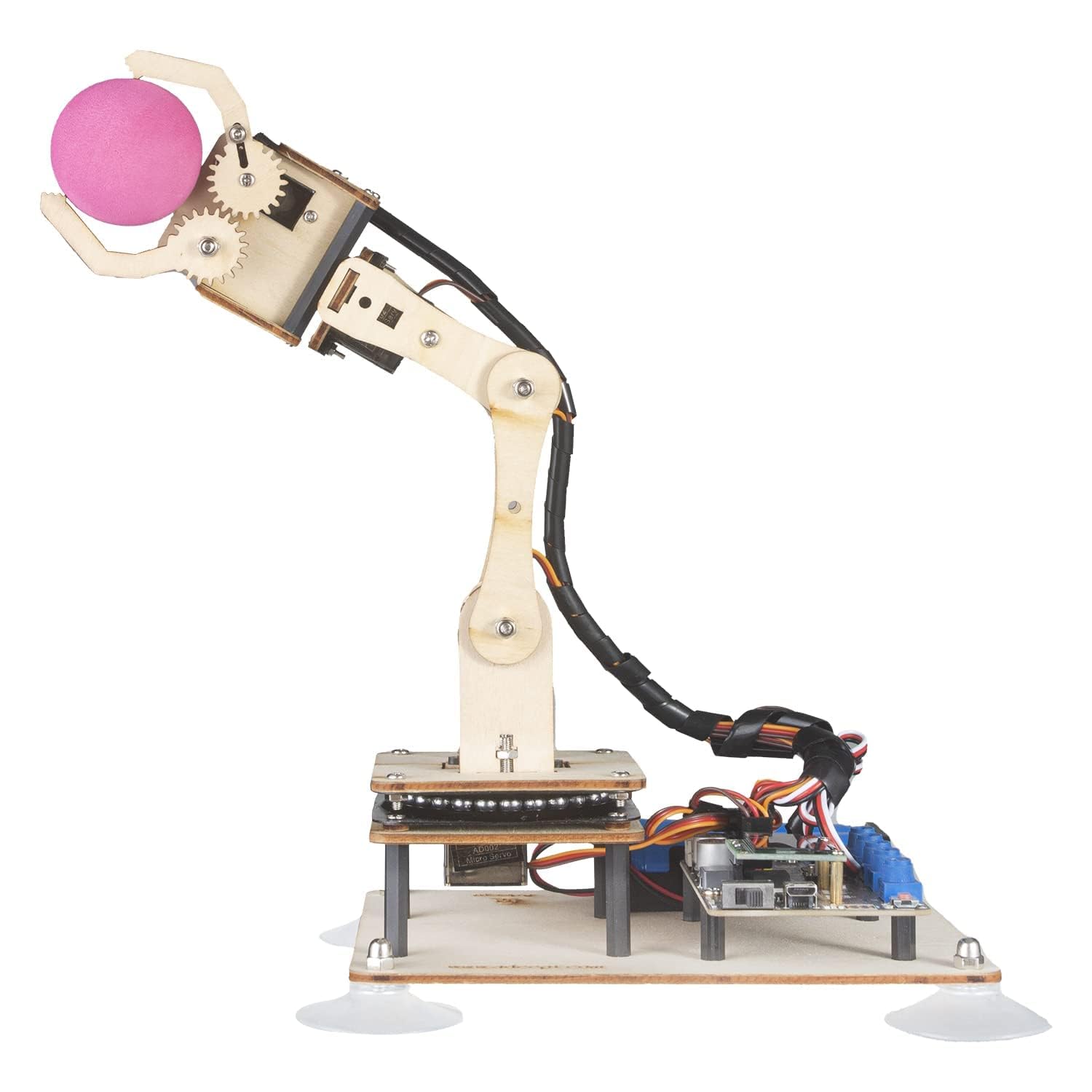 Diy Arduino Arduino Braccio Robotic Arm Code Arduino Robot Arm