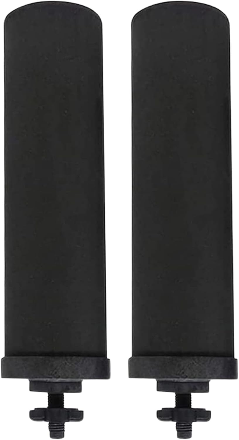 EuroGuard® Gravity Water Filter Replacement Cartridges – 2 Pack | Compatible with Berkey® Systems | NSF/ANSI 42&372 Standard | Removes 99.99% Chlorine, Heavy Metals, Pesticides and others