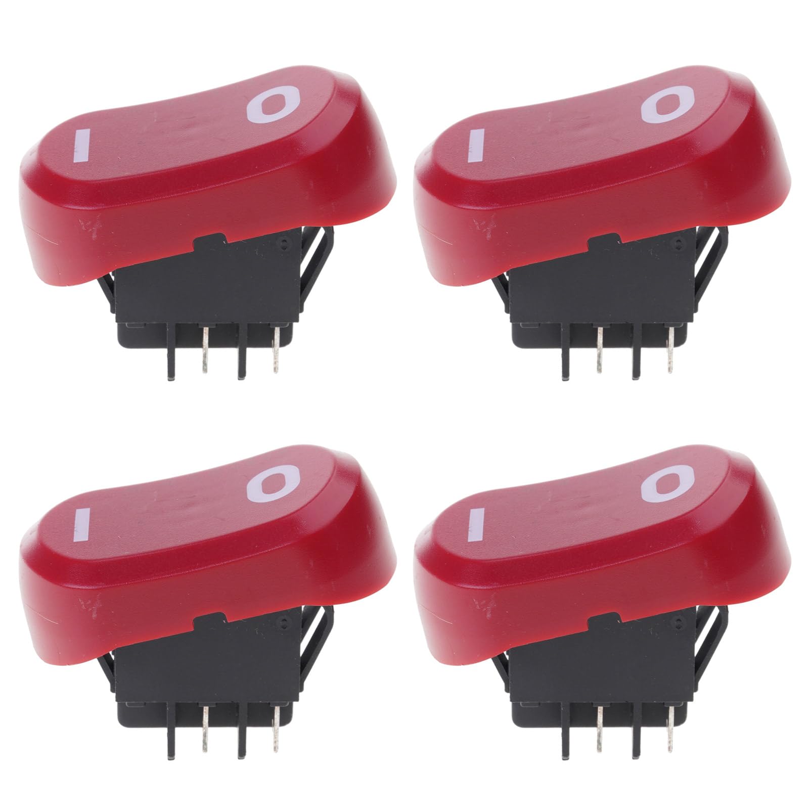 hogtnd 4 Piece Replacement Vacuum Cleaner Power Switch Easy Install Waterproof Power Switch Accessories