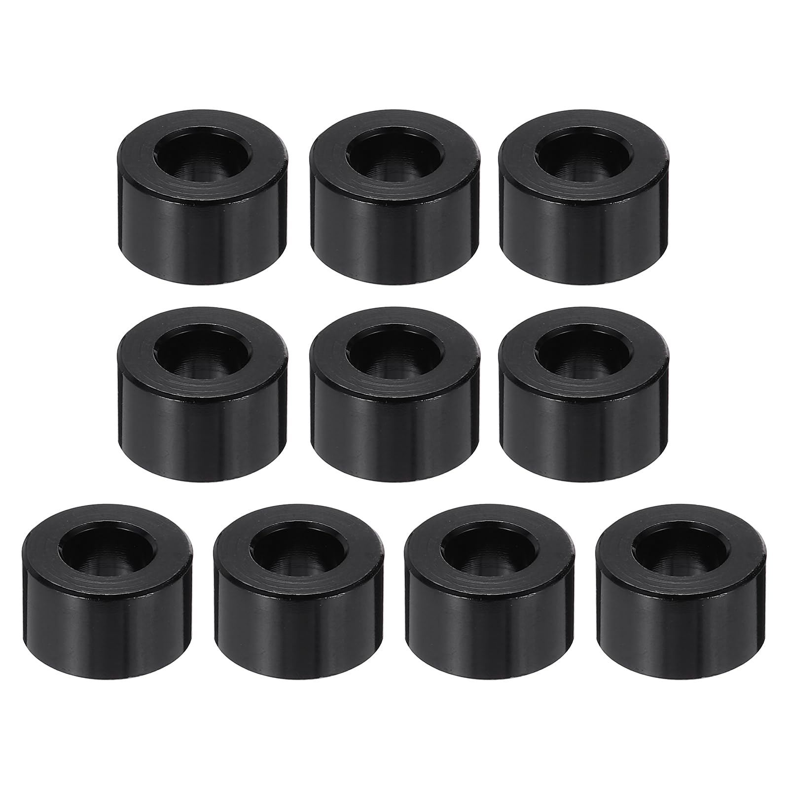 PATIKIL 10pcs M5 Aluminium Spacers, 3/16" ID x 3/8" OD Round Standoff Spacer