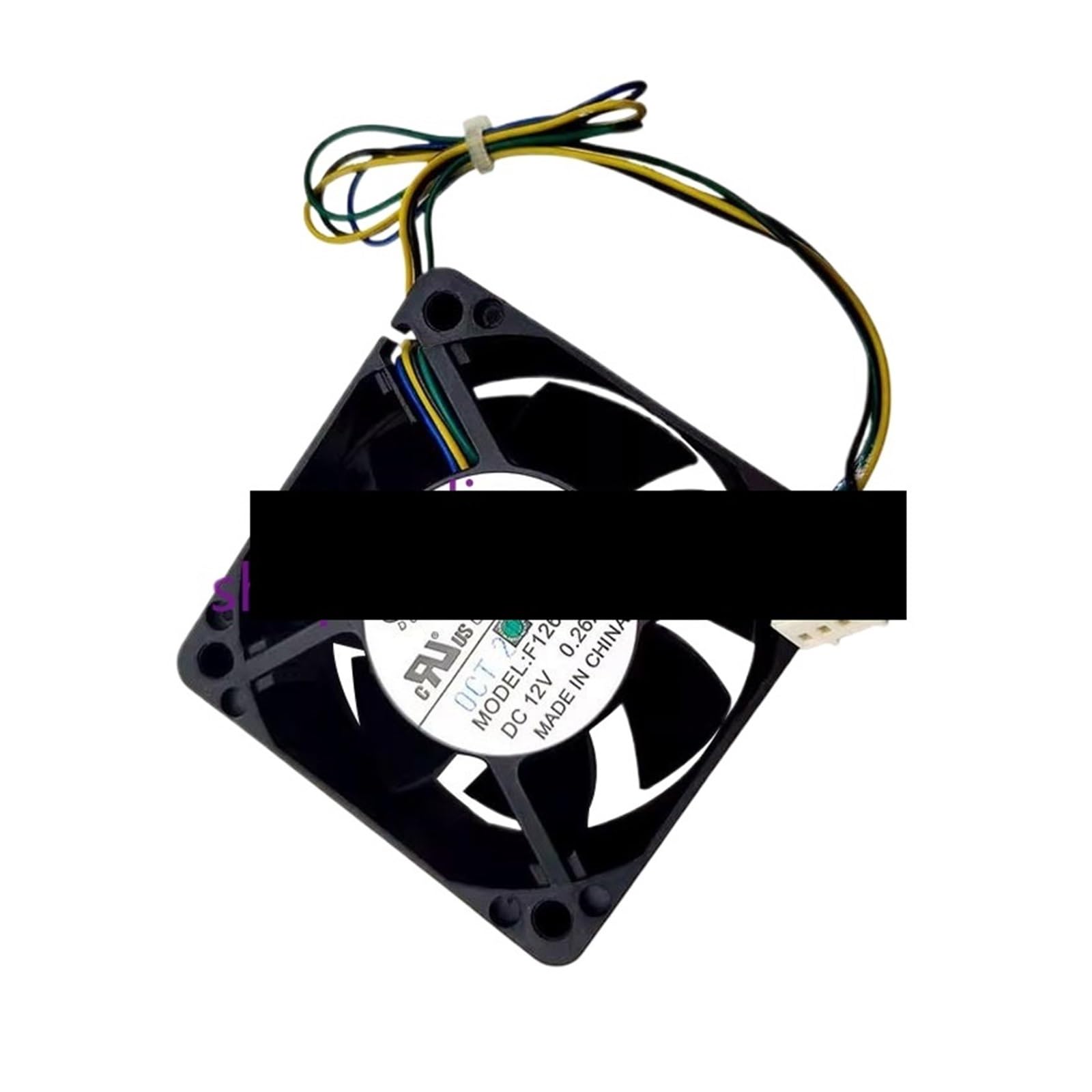 LWJYIPETZQ For F126025DU 6025 12V 0.26A 6 cm, cooling fan
