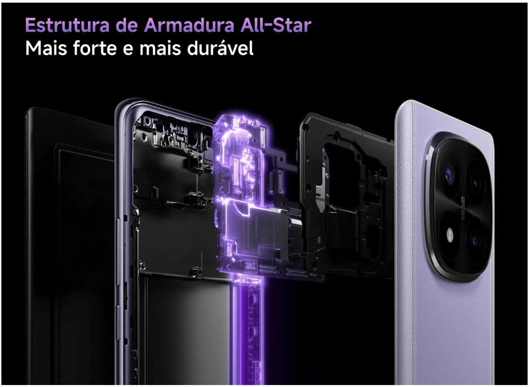 Xiaomi Redmi Note 14 Pro+ Plus 5G + 4G LTE (for Tmobile Mint Tello & Global) (512GB + 12GB) NFC 6.67" 120Hz 200MP Pro AI Camera Model 24115RA8EG Unlocked Dual Sim (Frost Blue)