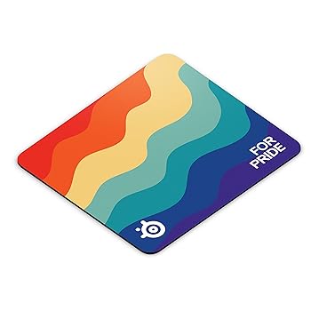 SteelSeries QcK Large Gaming Mouse Pad Pride Limited Edition Rainbow Design